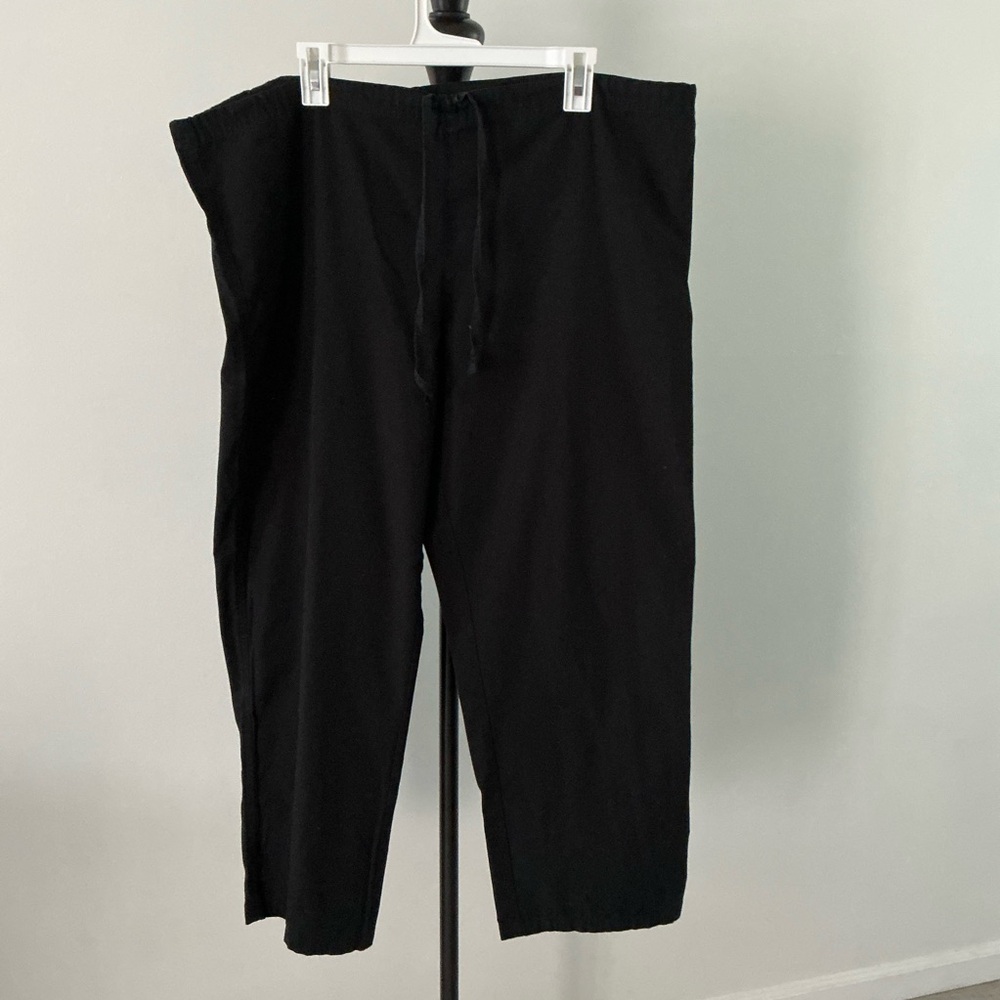 Dickies Men’s Large Black Scrub Pants Medical Uniform Workwear